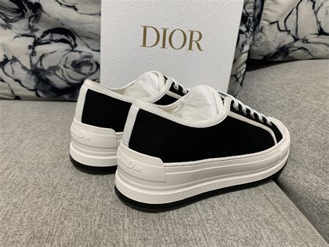 scarpa dior kck212|Dior Walk'N'Dior Low Top Black Canvas (Women's) .